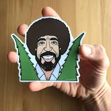 Wholesale Happy Guy Trees Sticker Human Drawn Vinyl Decal for your store