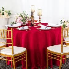 Customize & buy online today! Red 120 Inch Round Tablecloth Wedding Decorations Party Table Cover Solid Tablecloths Home Garden