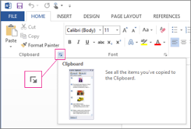 The new clipboard features are available starting with windows 10 october 2018 update. Copy And Paste Using The Office Clipboard Office Support
