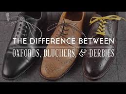 History of the derby shoe. The Derby Shoe Blucher Guide