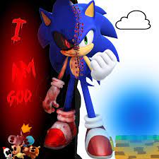Sonic.exe (exe for short or x by the cult) is the main character of the creepypasta of the same name and it's sequel and the overall main antagonist. Sonic Exe Creepypasta