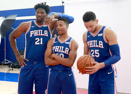 The philadelphia 76ers (colloquially known as the sixers) are an american professional basketball team based in the philadelphia metropolitan area. Sixers Roster Projected Rotation And Lineup Is Markelle Fultz A Starter Nj Com