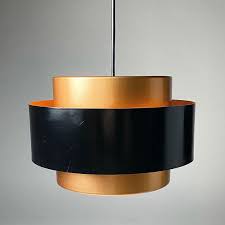 Copper lights give off an incredible rustic look; Copper Juno Ceiling Light By Jo Hammerborg For Fog Morup Denmark 1960s For Sale At 1stdibs