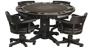 Harley Davidson Poker Table Chairs Set Vintage Black Finish Poker Table And Chairs Poker Table Chair Set