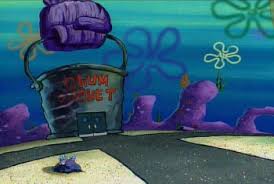 Clam, spongebob, robot with dog face, clam, king neptune. Undefined Undefined Site Hosted By Angelfire Com Build Your Free Website Today Bikini Bottom Tour Before We Begin Our Tour I D Like To Thank Www Spongezone Tk And Pineapple Under The Sun For Some Of These Pictures Bikini Bottom Here Is The Small