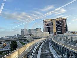 Macao China Macau Taipa Cotai Strip Lisboa Palace Wynn Palace Hotel Golden Dragon Cable Car Casino Hotels Gambling Gaming Styli Casino Hotel Palace Hotel Macao