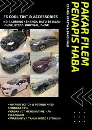 Maybe you would like to learn more about one of these? Fs Tint Kedai Tinted Pontian Open Setiap Hari Takde Facebook