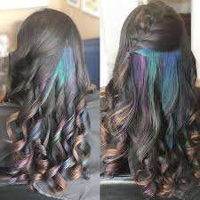 If you stub your toe and it turns blue, you might not think twice about the color. The Under Dye Hair Colour Trend We Ve All Been Waiting For Femina In