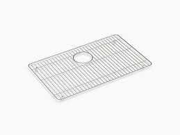 Enhance your kitchen area by adding the blanche kitchen cart by homestyles. K 80038 Cairn Stainless Steel Sink Rack Kohler