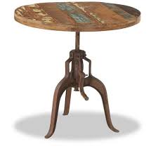 Another trademark element ensures that our coffee table maintains its grip at every height: Adjustable Height Crank Table Vac 9084 Top Base Afw Com