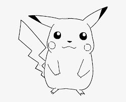 Maybe you would like to learn more about one of these? Cute Pikachu Pokemon Coloring Page Pokemon Pikachu No Color Transparent Png 600x654 Free Download On Nicepng