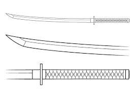 Anime boy man warrior fantasy sword freetoedit. How To Draw A Katana Step By Step Animeoutline