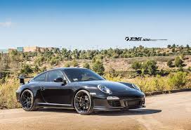 Adv 1 Wheels Media Gallery Black Porsche Porsche 997 Turbo Porsche