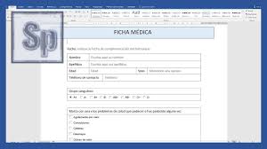 Word Crear Formularios En Word Saber Programas