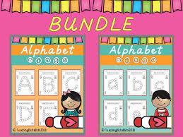 Alphabet Bingo Dab Upper And Lower Case For Pre K And Kindergarten