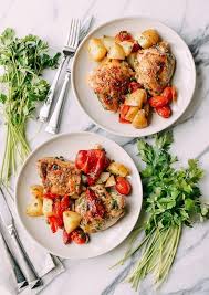 These mediterranean diet chicken recipes are so good we insist you give 'em a go. Mediterranean Chicken Thighs The Woks Of Life