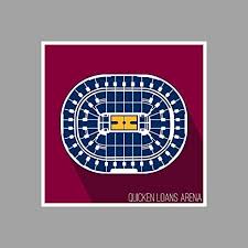 Amazon Com Cleveland Quicken Loans Arena Basketball