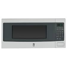 It is possible for the touchpads on. Ge 1 1 Cu Ft Spacemaker Microwave Oven In Stainless Steel The Home Depot Canada
