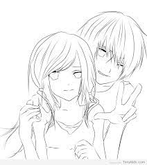 If you buy from a link, we may earn a commission. Http Timykids Com Cute Anime Couple Coloring Pages Html Anime Lineart Anime Coloring Pages