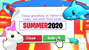 Adopt Me Codes June 2019