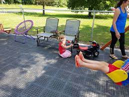 Outdoor Flooring Over Grass Or Dirt Interlocking Tiles Outdoor Flooring Outdoor Deck Tiles Outdoor Rubber Flooring