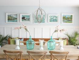 Thrift Store Vintage Painting Gallery Wall in the Dining Room