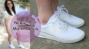 Groß, klobig, oft bunt, auffällig und vor allem eines: Nike Air Max Thea White Womens Youtube