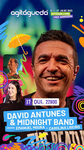 David Antunes & Midnight Band convida Emanuel Moura e Carolina Ligeiro