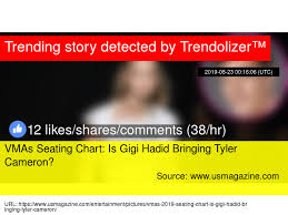 Vmas Seating Chart Is Gigi Hadid Bringing Tyler Cameron