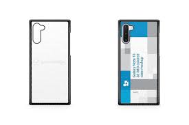 Galaxy Note 10 2d Pc Colored Case Design Mockup 2019 Galaxy Note 10 Galaxy Note Mockup Design