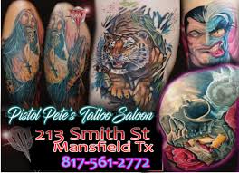 Open today until 10:00 pm. Pistol Pete S Tattoo Body Piercing Saloon Best Award Winning Studio