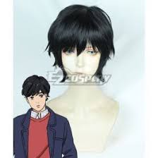Banana Fish Eiji Okumura Black Cosplay Wig Black Cosplay Wig Cosplay Wigs Wigs