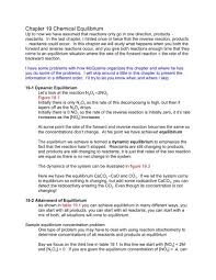 10)the effect of a catalyst on an equilibrium is stoichiometry and mechanism. Chapter 19 Chemical Equilibrium