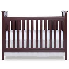 Dream On Me Cape Town Dark Brown 5 In 1 Convertible Crib 729 Chcl The Home Depot Brown Crib Cribs Convertible Crib