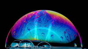 Rainbow bubbles