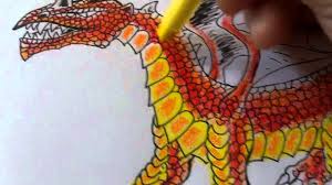 Coloring books aren't just for kids: Draw A Dragon Idea Part 3 Crayola Coloring Youtube