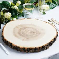 We also offer custom artisan ceramics and decor and soon we will offer interior design services. Efavormart 12 15 Rustic Natural Wood Slices Round Poplar Wooden Slab Table Centerpiece Walmart Com Walmart Com