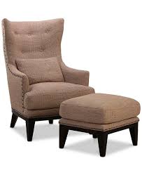 Check out our chairs & ottomans selection for the very best in unique or custom, handmade pieces from our shops. Furniture Roselake Fabric Accent Chair Ottoman Set Created For Macy S Reviews Chairs Furniture Macy S