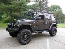 Black Slanted Roof Black Jeep Monster Trucks Jeep