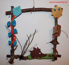 Gerade im herbst ist der waldboden voll mit buntem laub und heruntergefallen bucheckern. Herbst Basteln