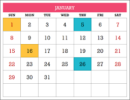 Us edition with federal holidays; Calendar Template 17 Calendar Designs In Excel Free Download