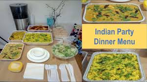 All these recipes are easy to prepare but no computerize in taste. Indian Dinner Menu For Guests How To Cook For Indian Party Indian Party Dinner Menu Ideas Youtube