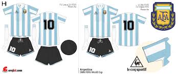 4) o campeão argentino antes do início da copa em 1986 foi o argentinos juniors, agora também. Kit Design By Eroj 1986 Argentina Home E Away