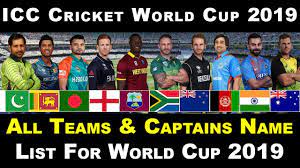 Out of these ten countries, west indies and afghanistan secured the remaining two spots for icc cricket world cup 2019. Cricket World Cup 2019 Icc World Cup 2019