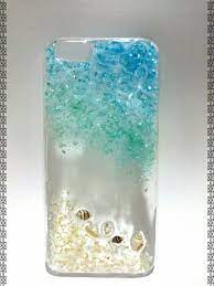海のスマホケース iphone 6 iphone 6s 4 7インチ 用 レジン レジン スマホケース iphoneケース 作り方 樹脂ジュエリー