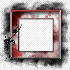 Smoke Floats On The Bright Red Frame Frame Border Sign Png Transparent Clipart Image And Psd File For Free Download In 2020 Red Frame Watercolor Flower Illustration Clip Art