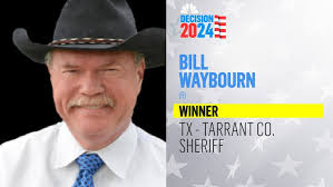 Republican Tarrant County Sheriff Bill Waybourn has won a third term.⁠ ⁠  Sheriff Waybourn has faced intense backlash over high-profile deaths at his  jail. His opponent, Democrat Patrick Moses, says it shows