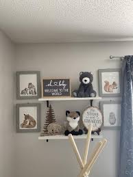 Shop our great selection of nursery woodland theme & save. Watercolor Woodland Animals 6 Piece Unframed Nursery Wall Art Decor