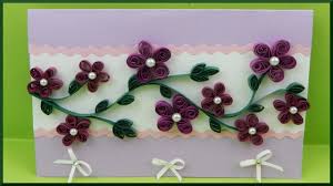 Häkelt mit hilfe der kostenlosen anleitung die bunte eule ganz einfach nach! Diy Papier Quilling Blumen Karte Basteln Paper Quilling Flowers Greeting Card Scrapbooking Youtube