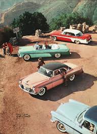 A Parking Lot Full Of Coolness In Pepto Bismo Pink And Black Or Cool Turquoise And Green We Had The Pink And Black Retro Cars Classic Cars Aesthetic Vintage